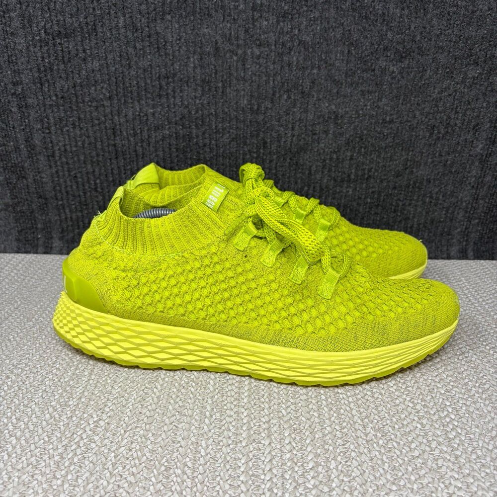 NOBULL Allday Knit Trainer Zest Neon Green Athletic CrossFit Shoes Men’s Size 13